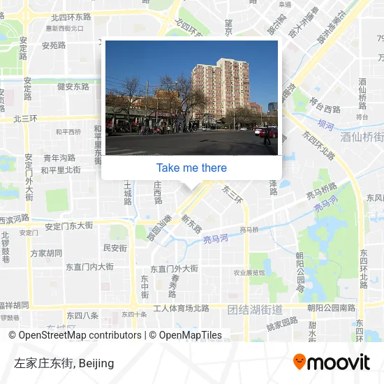 左家庄东街 map
