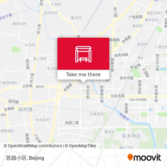 苏园小区 map