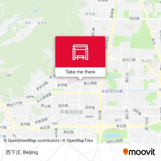 西下庄 map