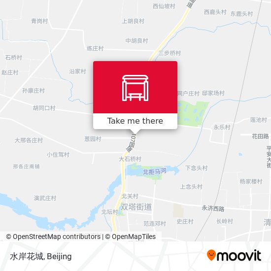 水岸花城 map