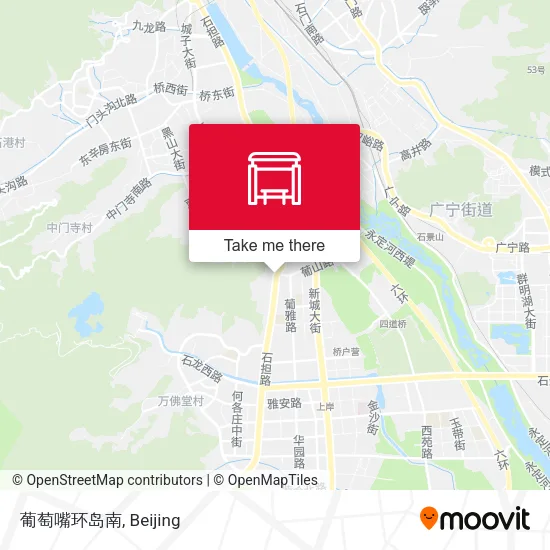 葡萄嘴环岛南 map