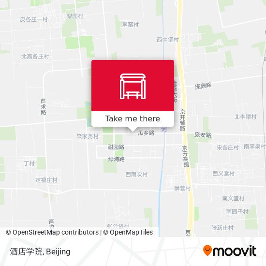 酒店学院 map