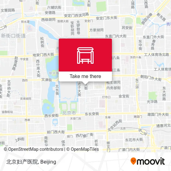 北京妇产医院 map