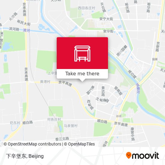 下辛堡东 map