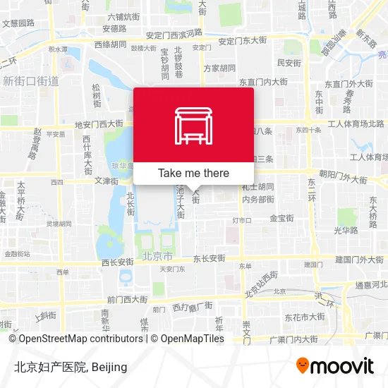 北京妇产医院 map
