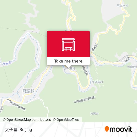 太子墓 map