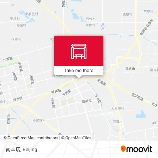 南辛店 map