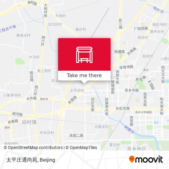 太平庄通尚苑 map