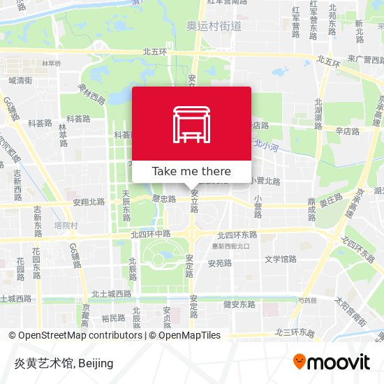 炎黄艺术馆 map