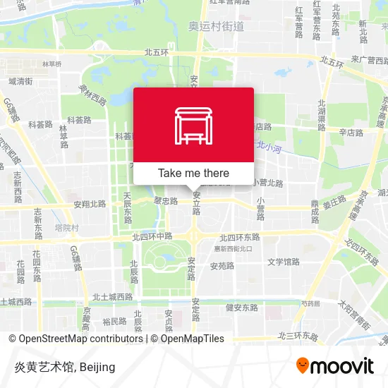 炎黄艺术馆 map