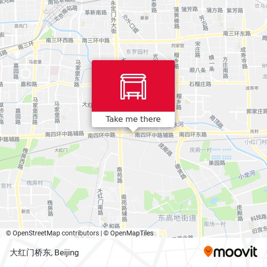 大红门桥东 map