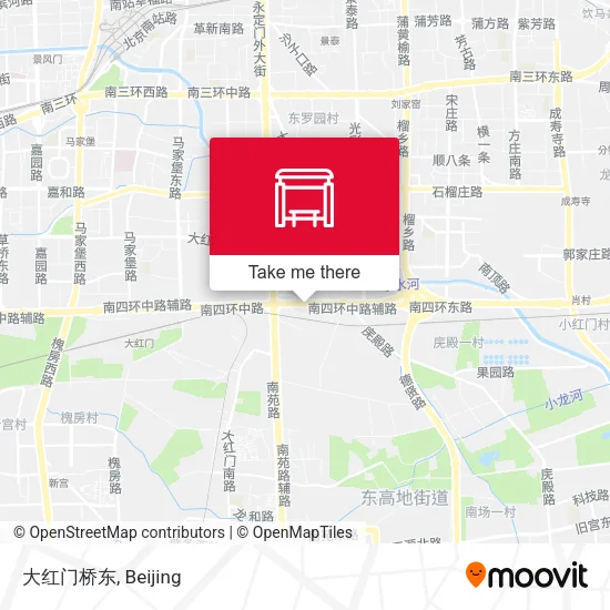 大红门桥东 map