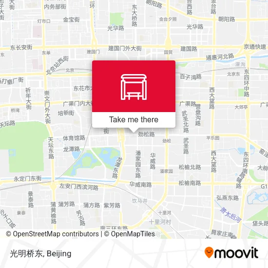 光明桥东 map
