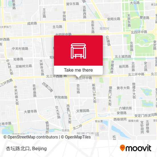 杏坛路北口 map
