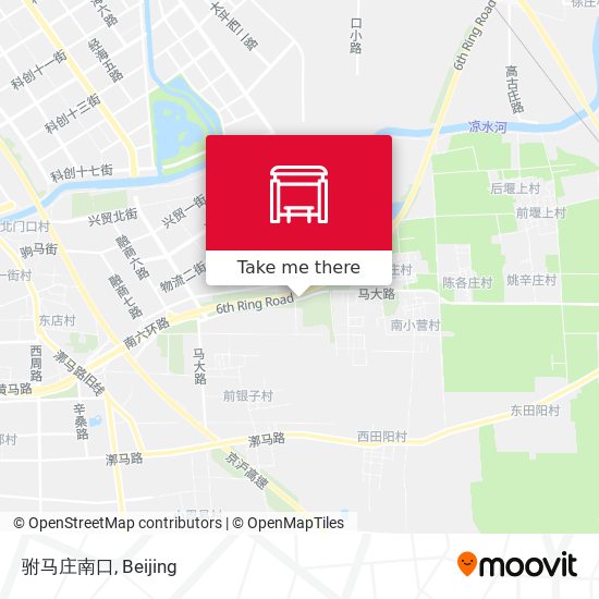 驸马庄南口 map