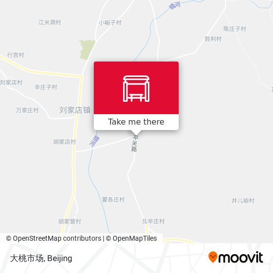 大桃市场 map