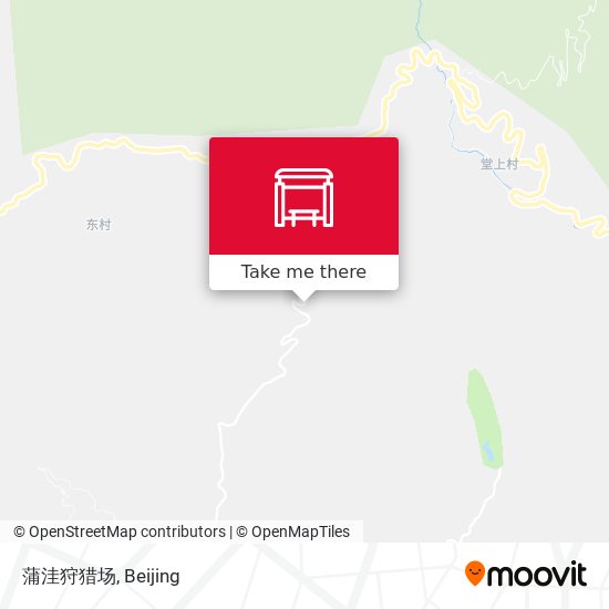 蒲洼狩猎场 map