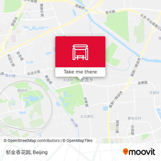郁金香花园 map