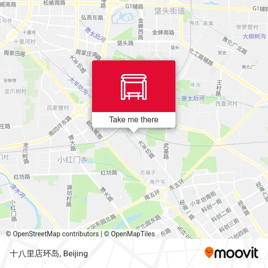 十八里店环岛 map