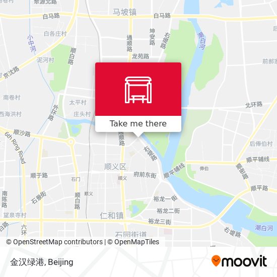 金汉绿港 map