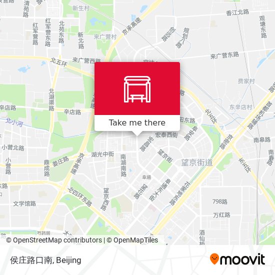 侯庄路口南 map