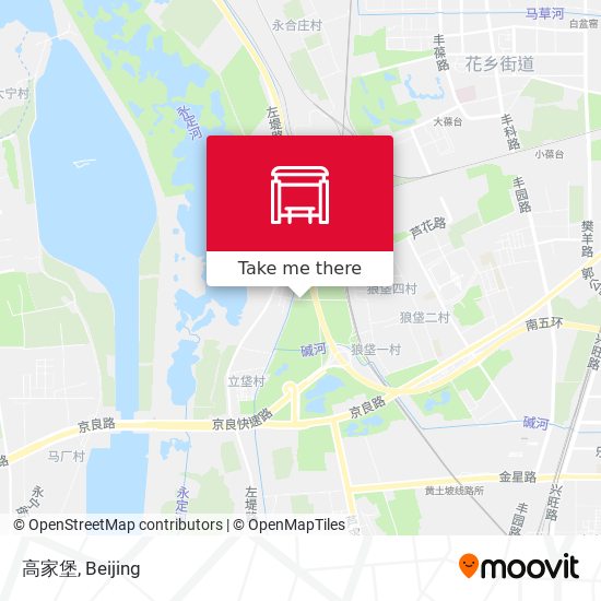 高家堡 map