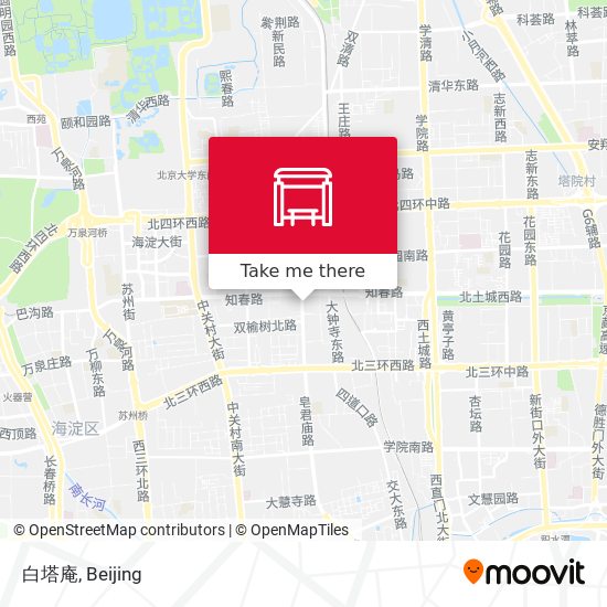 白塔庵 map