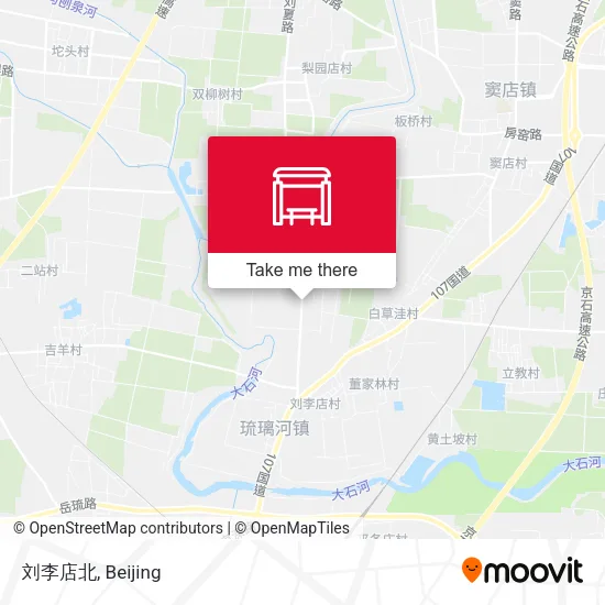 刘李店北 map