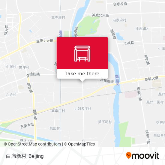 白庙新村 map