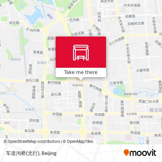 车道沟桥(北行) map
