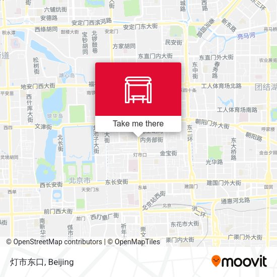 灯市东口 map