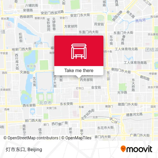 灯市东口 map