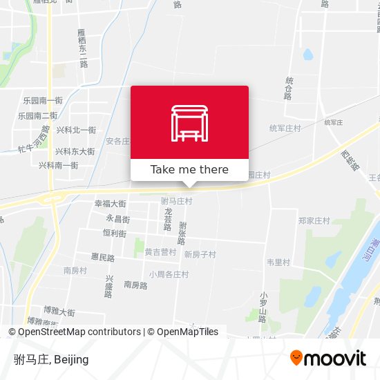 驸马庄 map