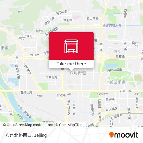 八角北路西口 map