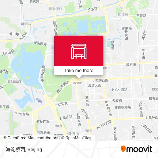 海淀桥西 map