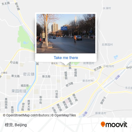 檀营 map