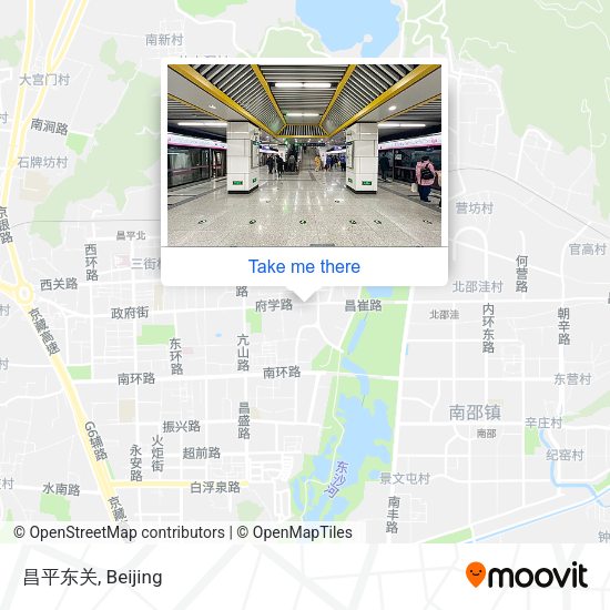 昌平东关 map