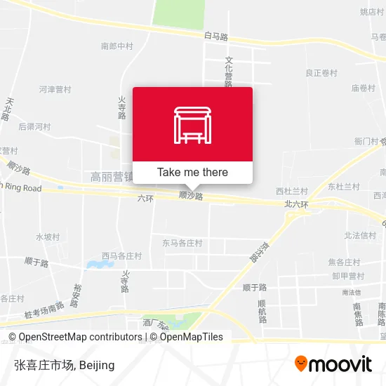 张喜庄市场 map
