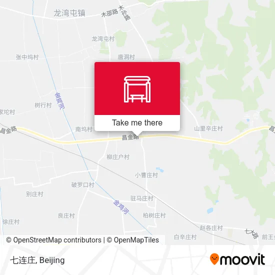 七连庄 map