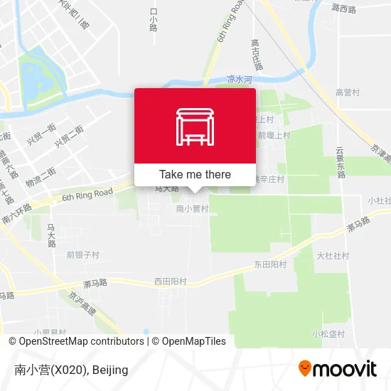 南小营(X020) map