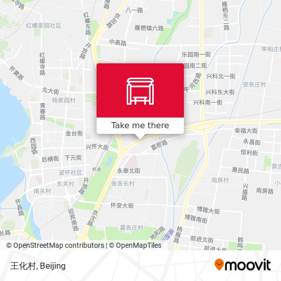 王化村 map