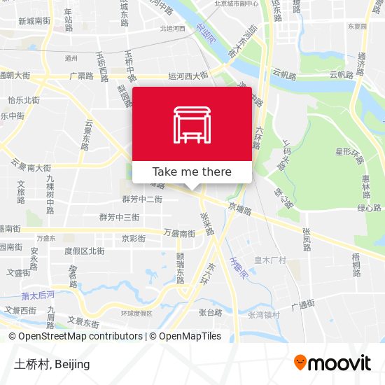 土桥村 map