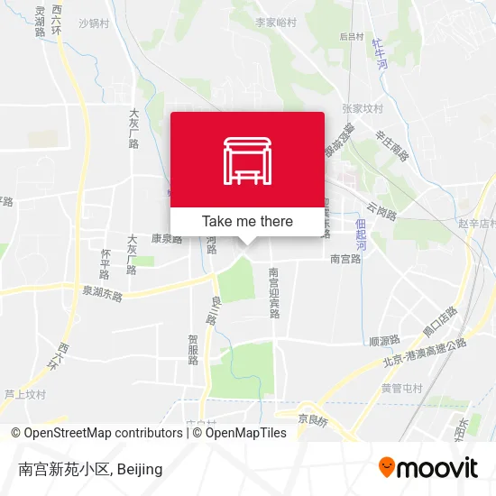南宫新苑小区 map