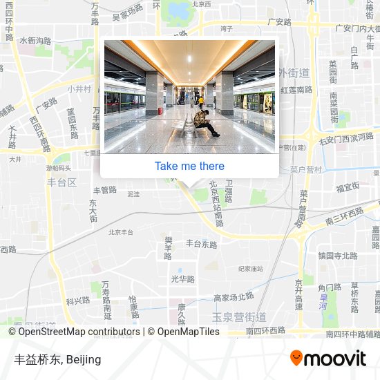 丰益桥东 map