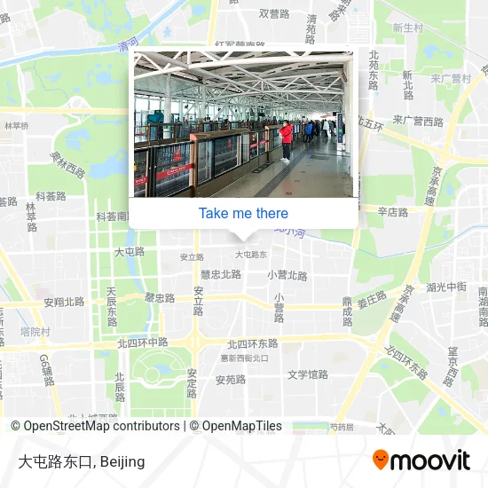 大屯路东口 map