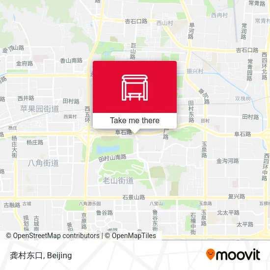 龚村东口 map