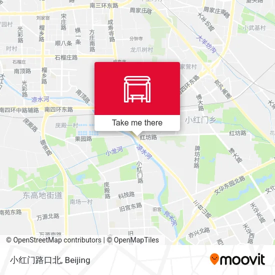 小红门路口北 map