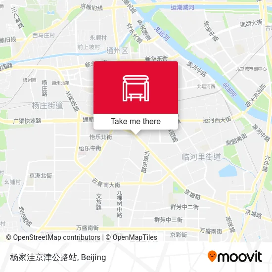 杨家洼京津公路站 map