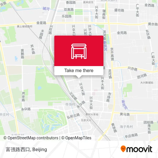 富强路西口 map