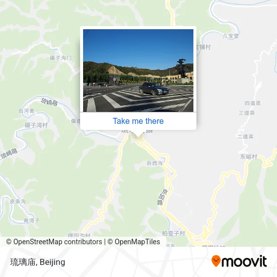 琉璃庙 map